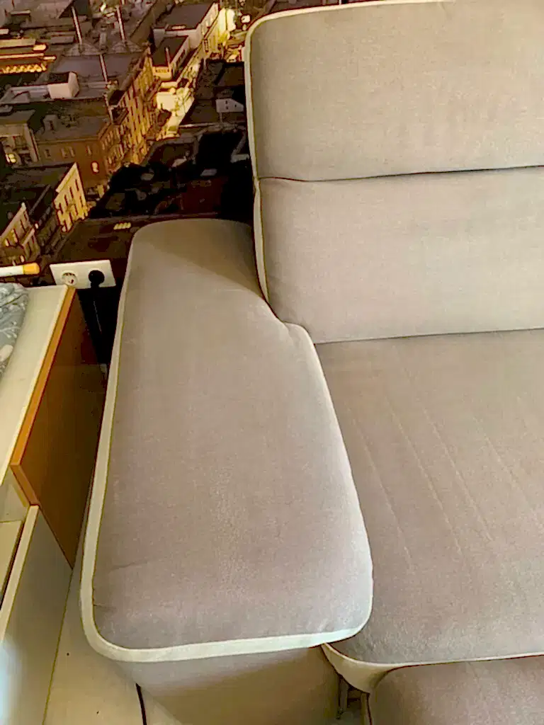 24.07.2021. Химчистка. Диван после чистки.